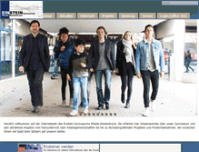 Tablet Screenshot of einsteinfreun.de